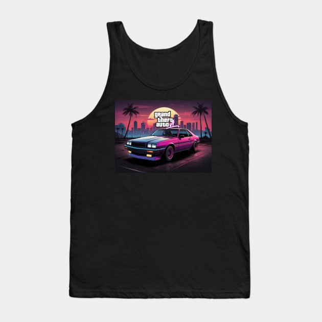 GTA 6 Tank Top by Buff Geeks Art